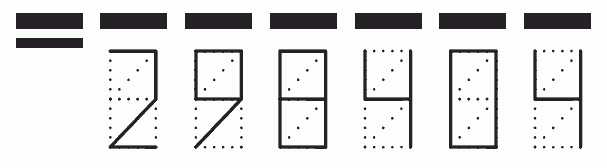 Пример заполнения индекса 298404