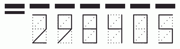 Пример заполнения индекса 298405