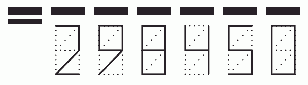 Пример заполнения индекса 298450