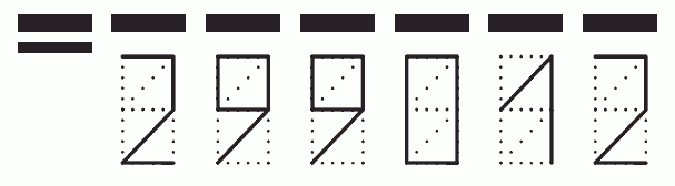 Пример заполнения индекса 299012