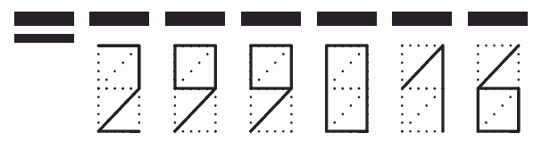 Пример заполнения индекса 299016