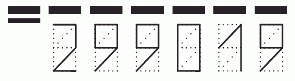 Пример заполнения индекса 299019