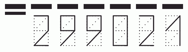 Пример заполнения индекса 299021