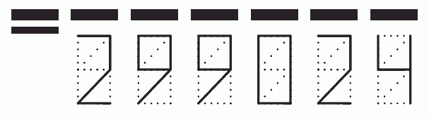 Пример заполнения индекса 299024