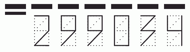 Пример заполнения индекса 299034