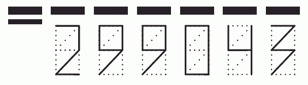 Пример заполнения индекса 299043