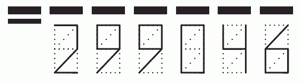 Пример заполнения индекса 299046