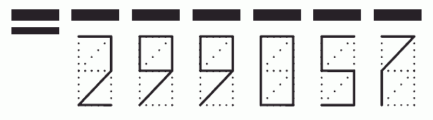 Пример заполнения индекса 299057