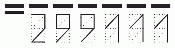 Пример заполнения индекса 299111