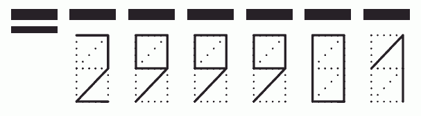 Пример заполнения индекса 299901