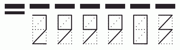 Пример заполнения индекса 299903