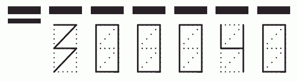 Пример заполнения индекса 300040