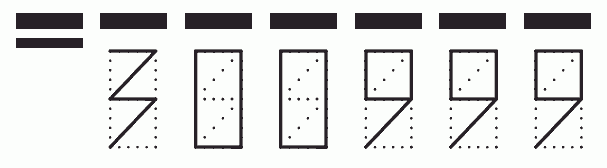 Пример заполнения индекса 300999