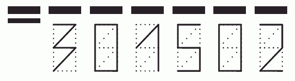 Пример заполнения индекса 301502