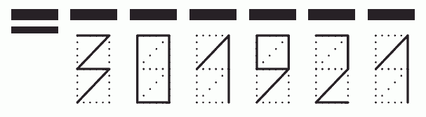 Пример заполнения индекса 301921