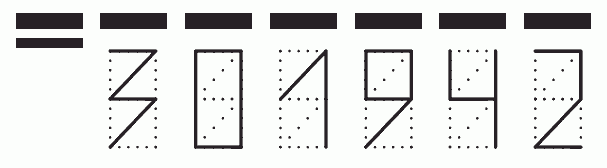 Пример заполнения индекса 301942