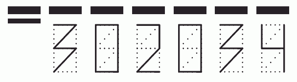 Пример заполнения индекса 302034