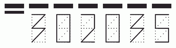 Пример заполнения индекса 302035