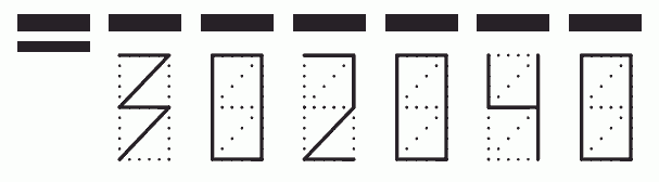 Пример заполнения индекса 302040