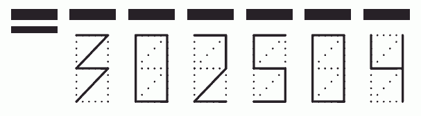 Пример заполнения индекса 302504