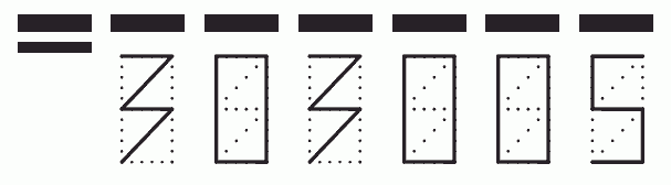 Пример заполнения индекса 303005