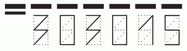 Пример заполнения индекса 303015