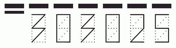 Пример заполнения индекса 303025