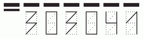 Пример заполнения индекса 303041