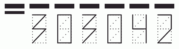 Пример заполнения индекса 303042