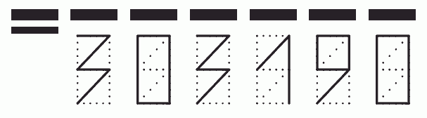 Пример заполнения индекса 303190