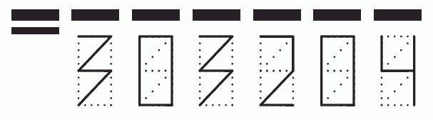 Пример заполнения индекса 303204