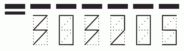 Пример заполнения индекса 303205