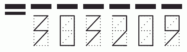 Пример заполнения индекса 303209