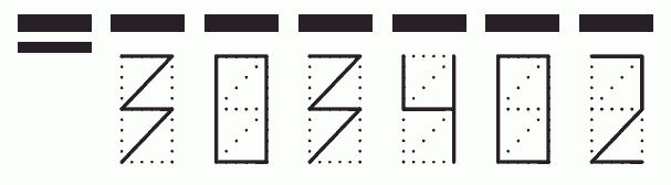 Пример заполнения индекса 303402