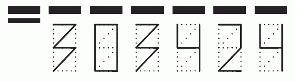 Пример заполнения индекса 303424