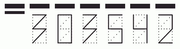 Пример заполнения индекса 303542