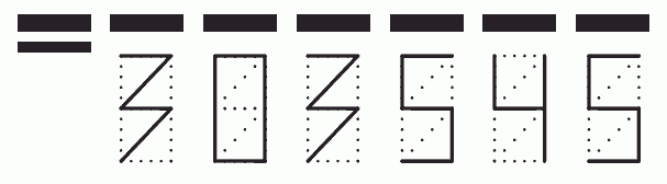 Пример заполнения индекса 303545