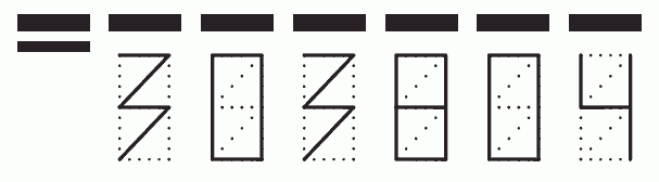 Пример заполнения индекса 303804