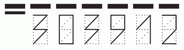 Пример заполнения индекса 303912