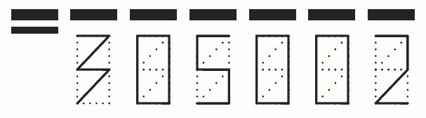 Пример заполнения индекса 305002