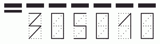 Пример заполнения индекса 305010