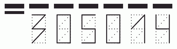 Пример заполнения индекса 305014