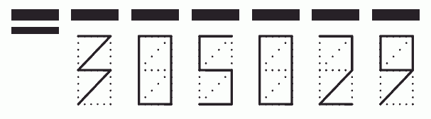 Пример заполнения индекса 305029
