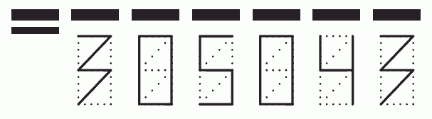 Пример заполнения индекса 305043