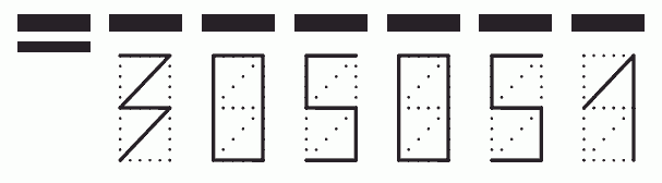 Пример заполнения индекса 305051