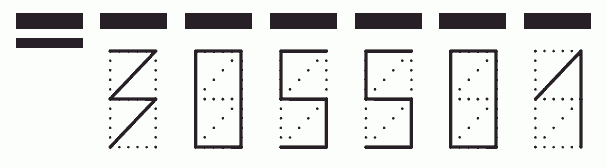 Пример заполнения индекса 305501