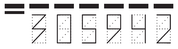 Пример заполнения индекса 305942