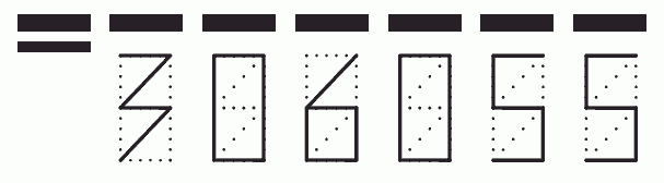 Пример заполнения индекса 306055