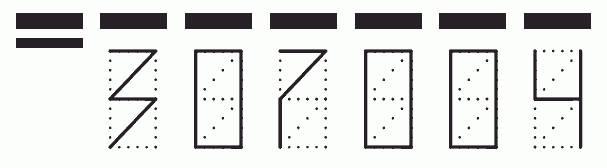 Пример заполнения индекса 307004