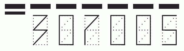 Пример заполнения индекса 307005